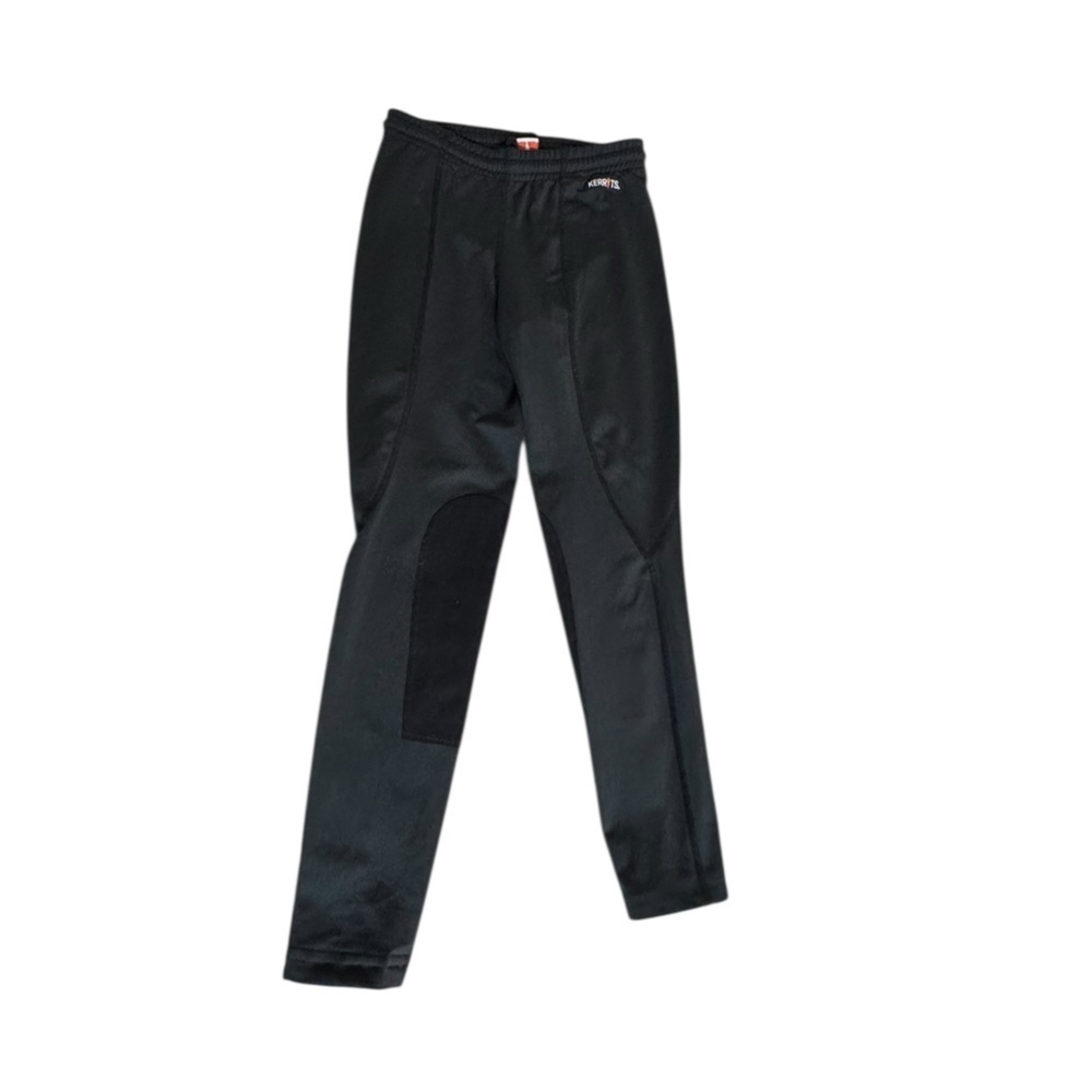 Kerrits Black Stirrup Horse Back Riding Pants Breeches Equestrian